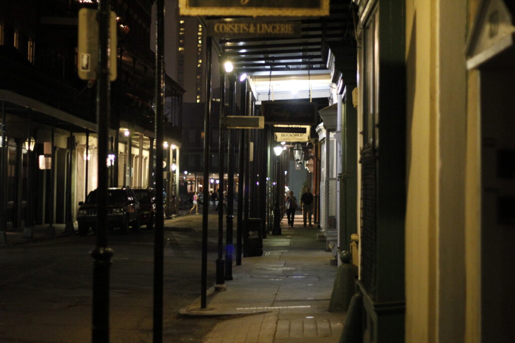 French Quarter - an image of a walkway that embraces the adulation of Aramis and all things french that the marketing communication specialist that owns this website is a fan of.